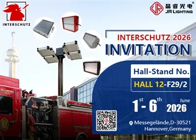 Shanghai JR Lighting va expune la INTERSCHUTZ Hanovra 2026